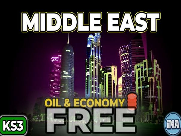 Natural Resources and the Economy in the Middle East - FREE KS3 Geography Worksheet (Character count
