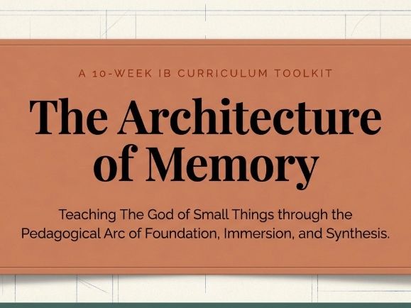 The God of Small Things Study Unit | Senior/Years 11–12 | Arundhati Roy |