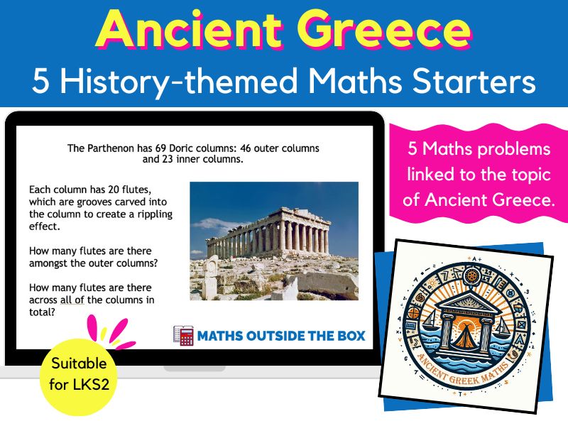 Ancient Greek Maths Starters for LKS2