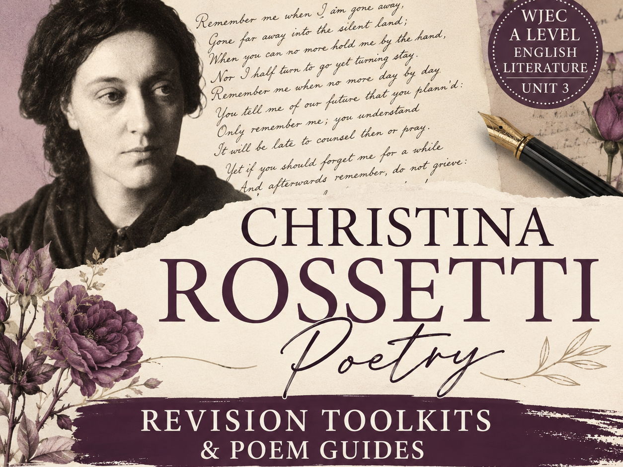Christina Rossetti A Level Unit 3 WJEC Revision Toolkit