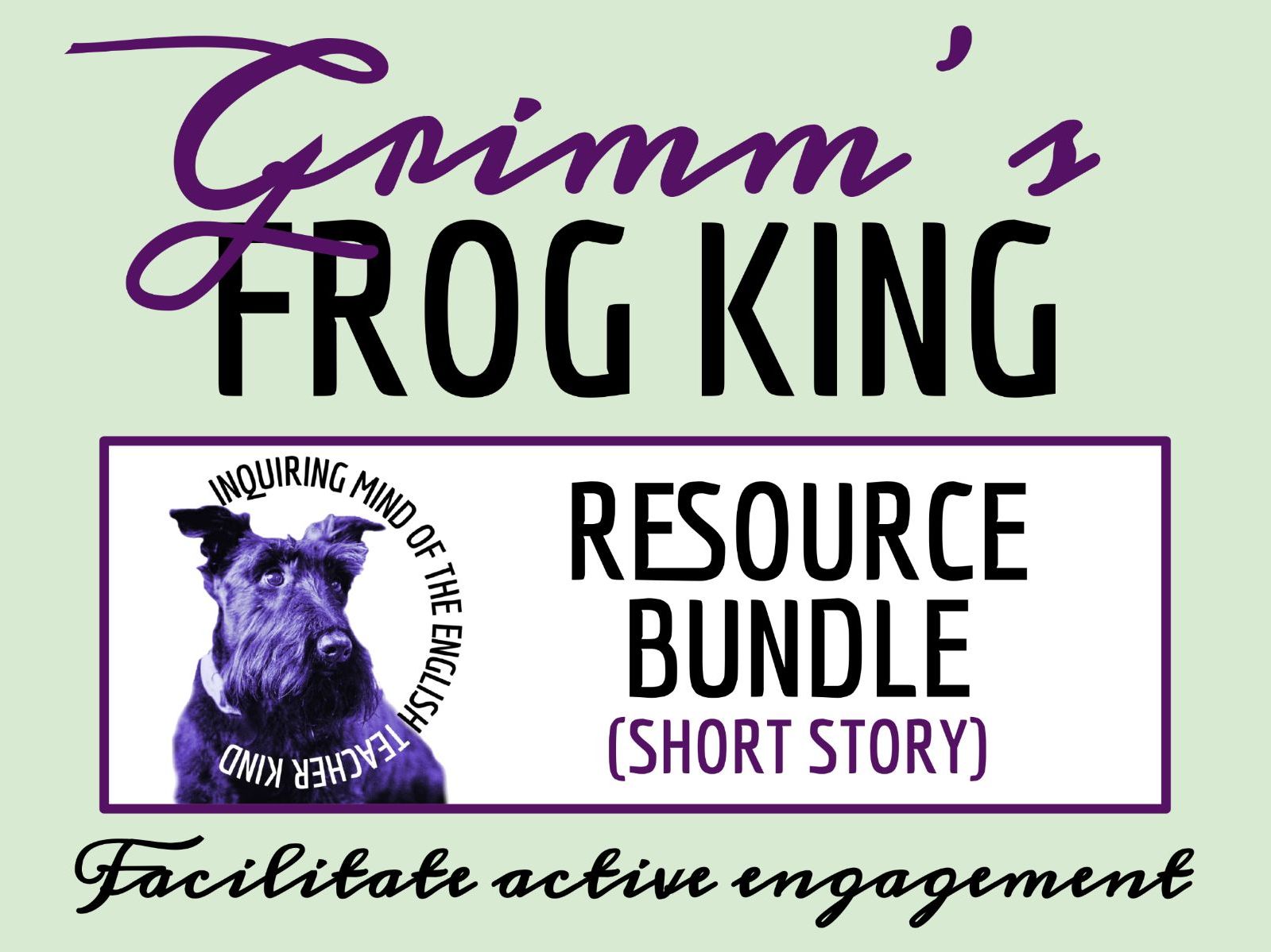"The Frog King" Quiz, Worksheets, and Vocabulary Games | Brothers Grimm Fairy Tale Activities