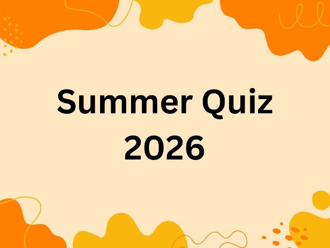 Summer Maths Quiz
