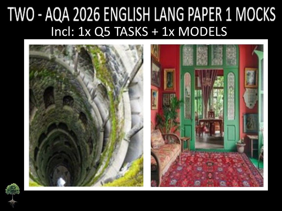 TWO - AQA PAPER 1 | 2026 FULL MOCKS | Q5 TASKS | MODELS