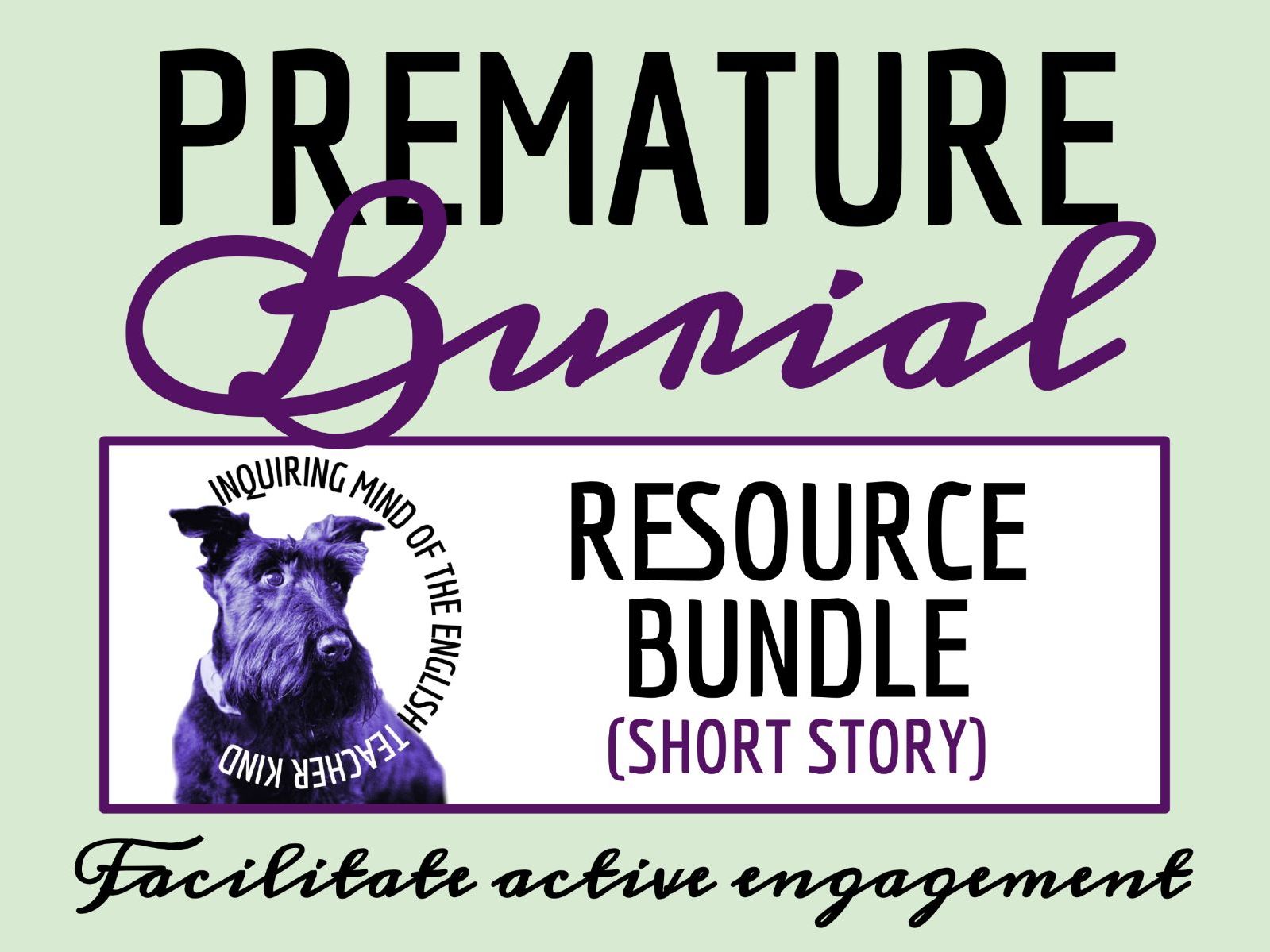 "The Premature Burial" by Edgar Allan Poe Quiz, Worksheets, and Vocabulary Games