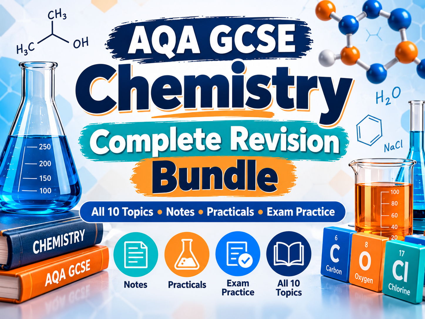 AQA GCSE Chemistry Complete Revision Bundle