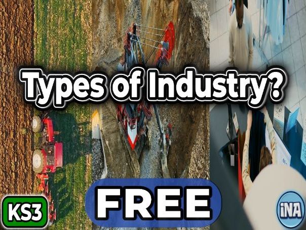 Types of Industry - FREE KS3 Geography Worksheet