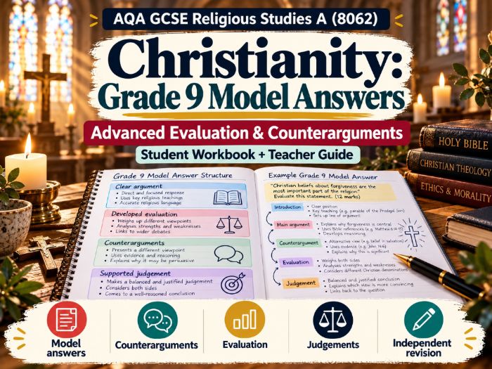 AQA GCSE Religious Studies Christianity Grade 9 Model Answers | Advanced Evaluation & Counterargumen