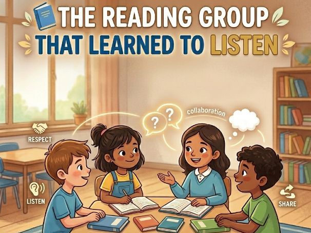 The Reading Group That Learned to Listen – A Classroom Story About Collaboration