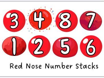 Red Nose Number Stacking