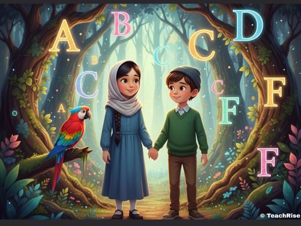 Alphabet Adventure –The Magical Forest –Visual Storybook