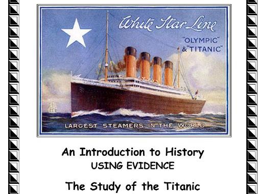 The Titanic - 30 Page Unit on the Titanic Disaster