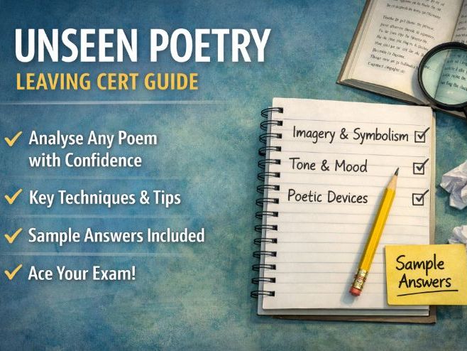 Unseen Poetry for Leaving Certificate English