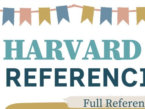 Harvard referencing handout