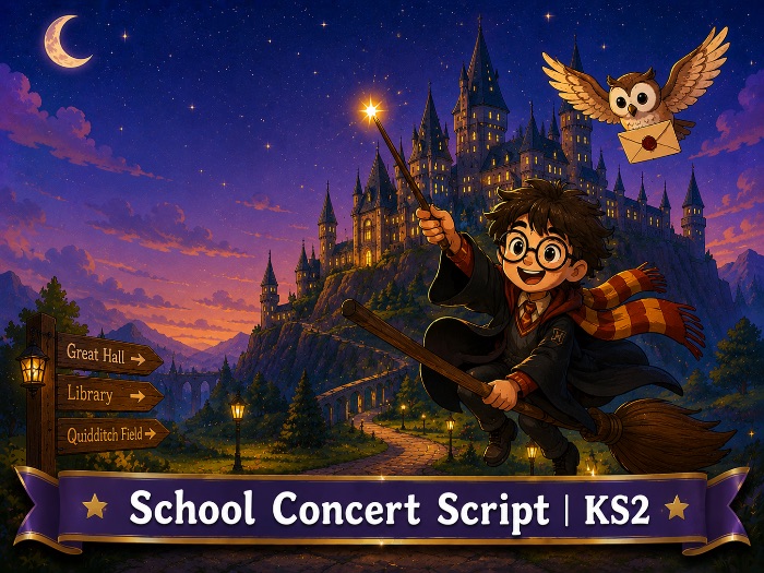 Harry Potter and the Philosopher's Stone KS2 School Concert Script