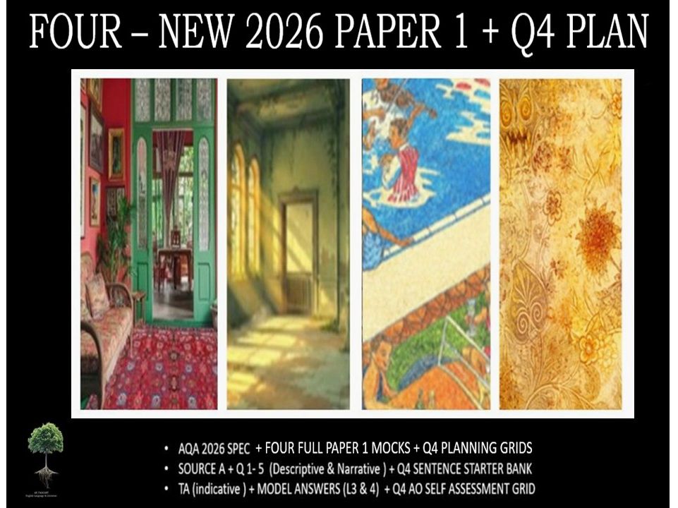 FOUR - NEW PAPER 1 | 2026 FULL MOCK | Q4 PLAN