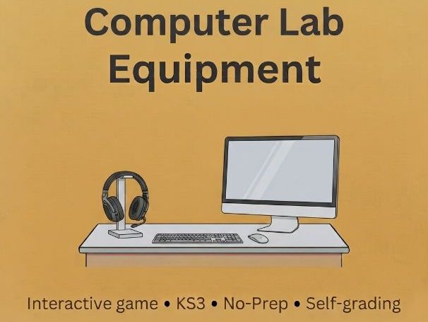 Computer Lab Equipment Interactive Game