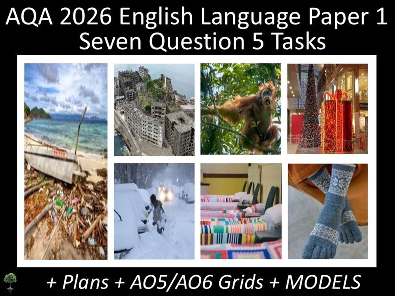 Seven Question 5 - AQA 2026 GCSE English Language Paper 1 | Differentiated Question 5 Support
