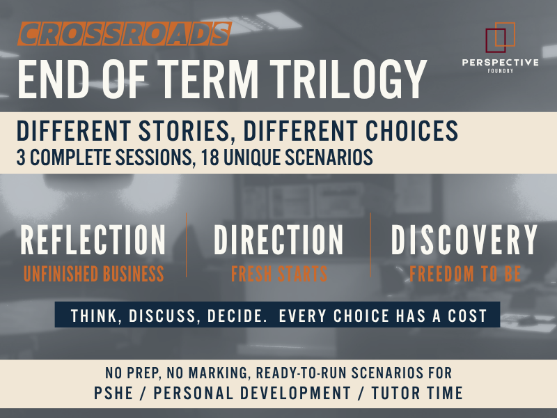 End of Term No Prep Discussion Bundle