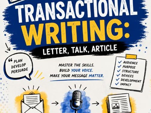 EDUQAS English language C2 writing- securing band 4 lessons and booklet