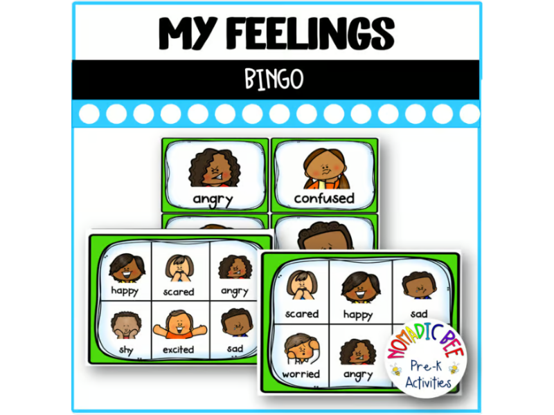 My Feelings Bingo