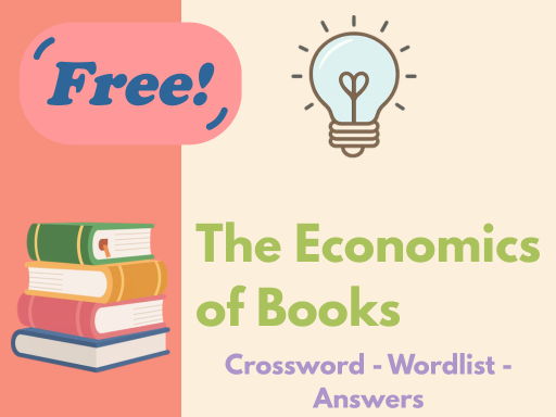 FREE Economics Crossword – The Economics of Books