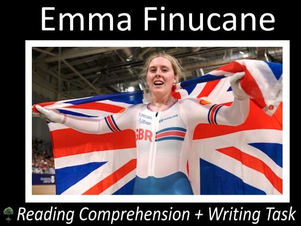 Emma Finucane: 2024 Olympic Cycling Champion | Reading Comprehension + Writing Task