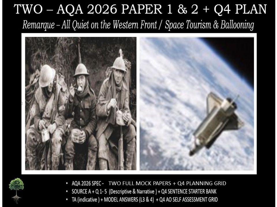 TWO - PAPER 1 & 2 | 2026 FULL MOCKS | Q4 PLAN
