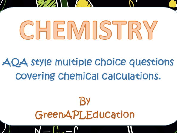 Chemical Calculations