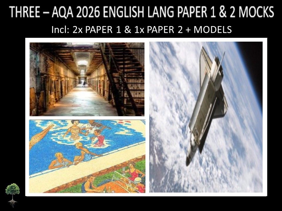 THREE - AQA PAPER 1 & 2 | 2026 FULL MOCKS | MODELS
