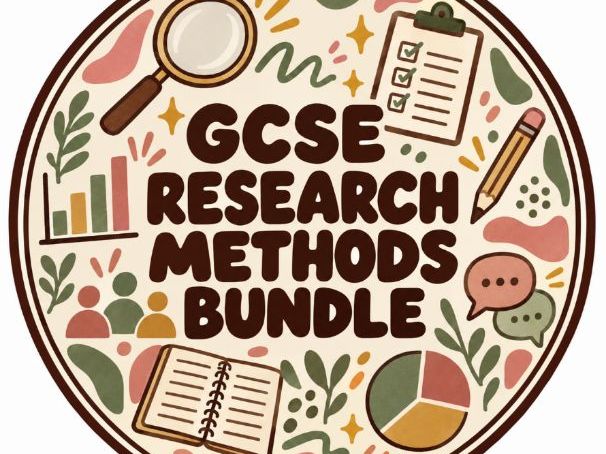 GCSE Sociology Research Methods Bundle