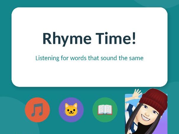 Rhyme Time! — Reception (EYFS) Literacy