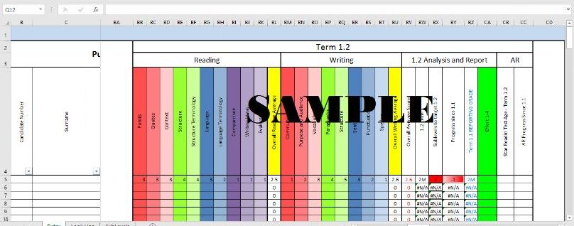 KS3 English Skills and Progress Tracker