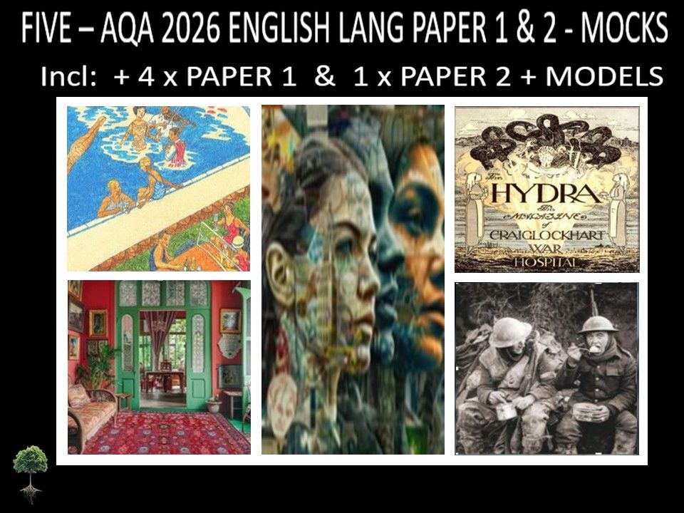 FIVE - AQA PAPER 1 & 2 | 2026 FULL MOCKS | MODELS