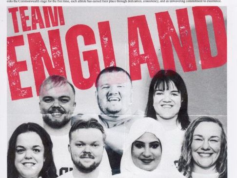 England's Commonwealth Games 2026 Para Powerlifting 7 competitors