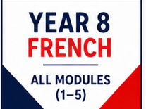 Year 8 French Complete Set ALL Modules (Dynamo)