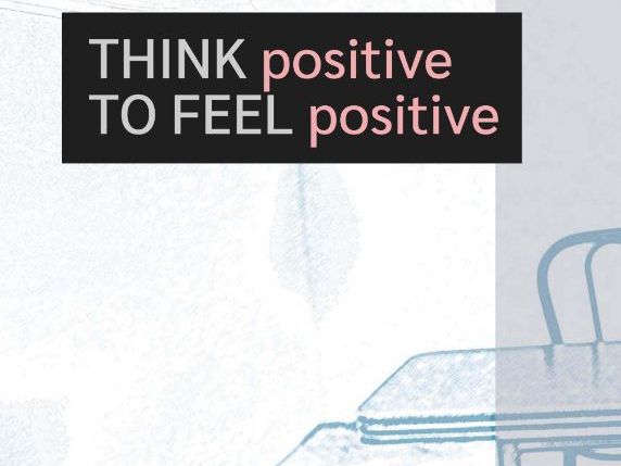 Well Being Poster and Activity - Positive Thinking (US)