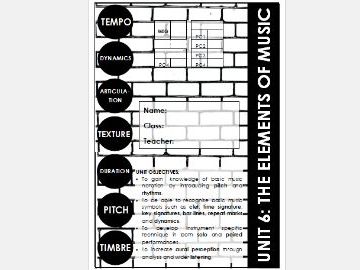 Elements of Music Scheme of Work