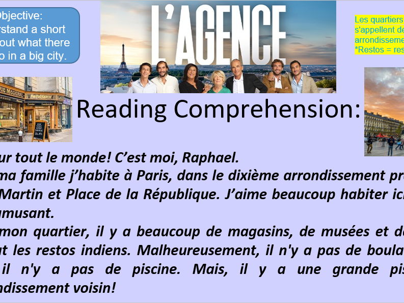 En ville: point de depart
