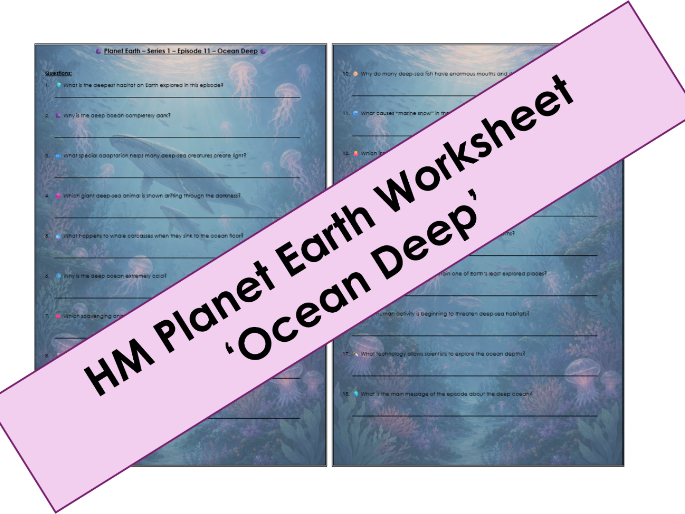 Planet Earth S1: E11 Worksheet