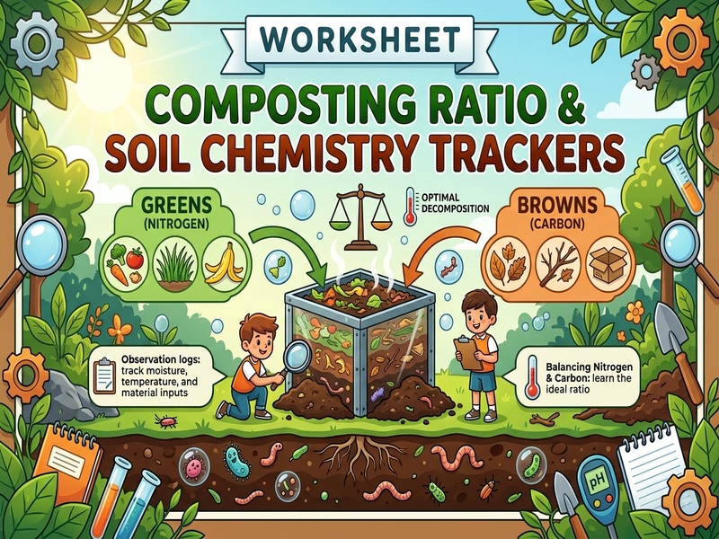 Composting Ratio & Soil Chemistry Trackers