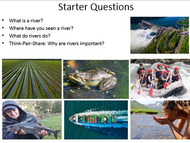 KS3 Rivers: Lesson 1 Introduction to Rivers