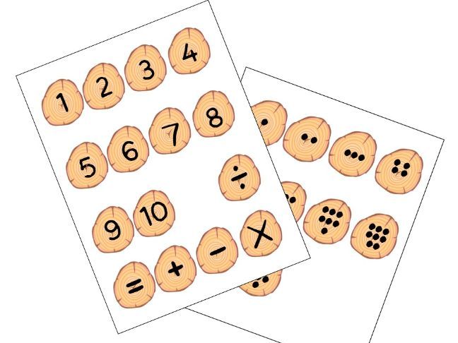 Log Slice Digits and Figurate Numbers with Operators