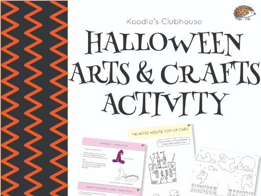 Halloween arts & craft activity