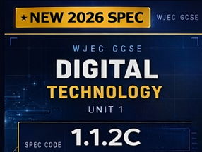 NEW 2026 WJEC GCSE Digital Technology – 1.1.2C Image Representation – Lesson Pack
