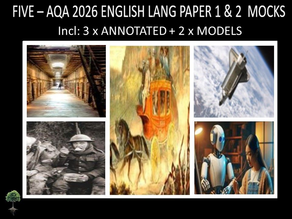 FIVE - AQA PAPER 1 & 2 | 2026 FULL MOCKS | ANNOTATED | MODELS