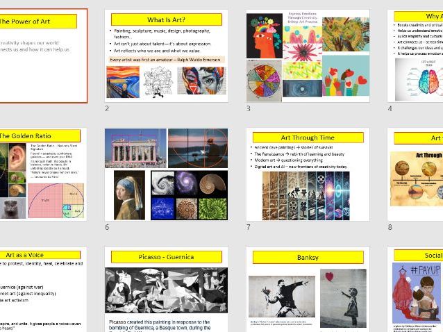 The Power of Art assembly