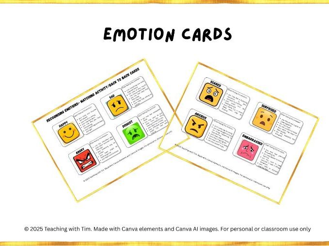 Emotion Cards