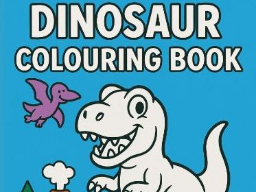 Dinosaur Colouring Pages for Kids | 30 Fun Prehistoric Activity Sheets | EYFS–KS2 | Fine Motor Skill