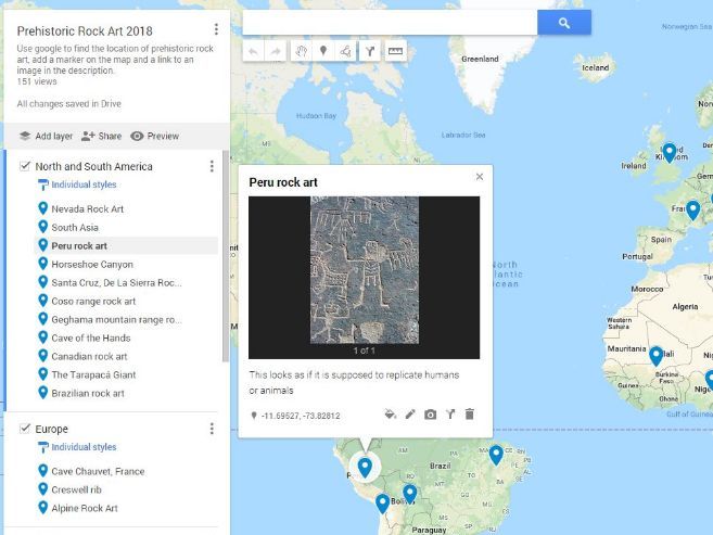 GIS Rock Art Lesson Plan