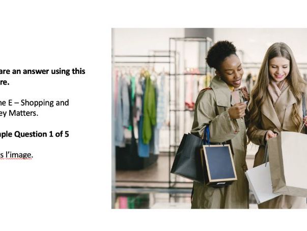 French Edexcel IGCSE Describing Pictures Powerpoint